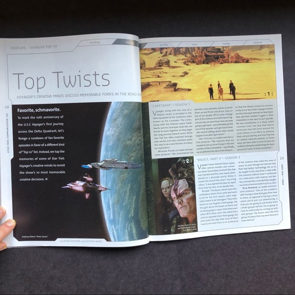 Star Trek Communicator Magazine *Special Hard To Find Issue!! - Picture 5 of 13